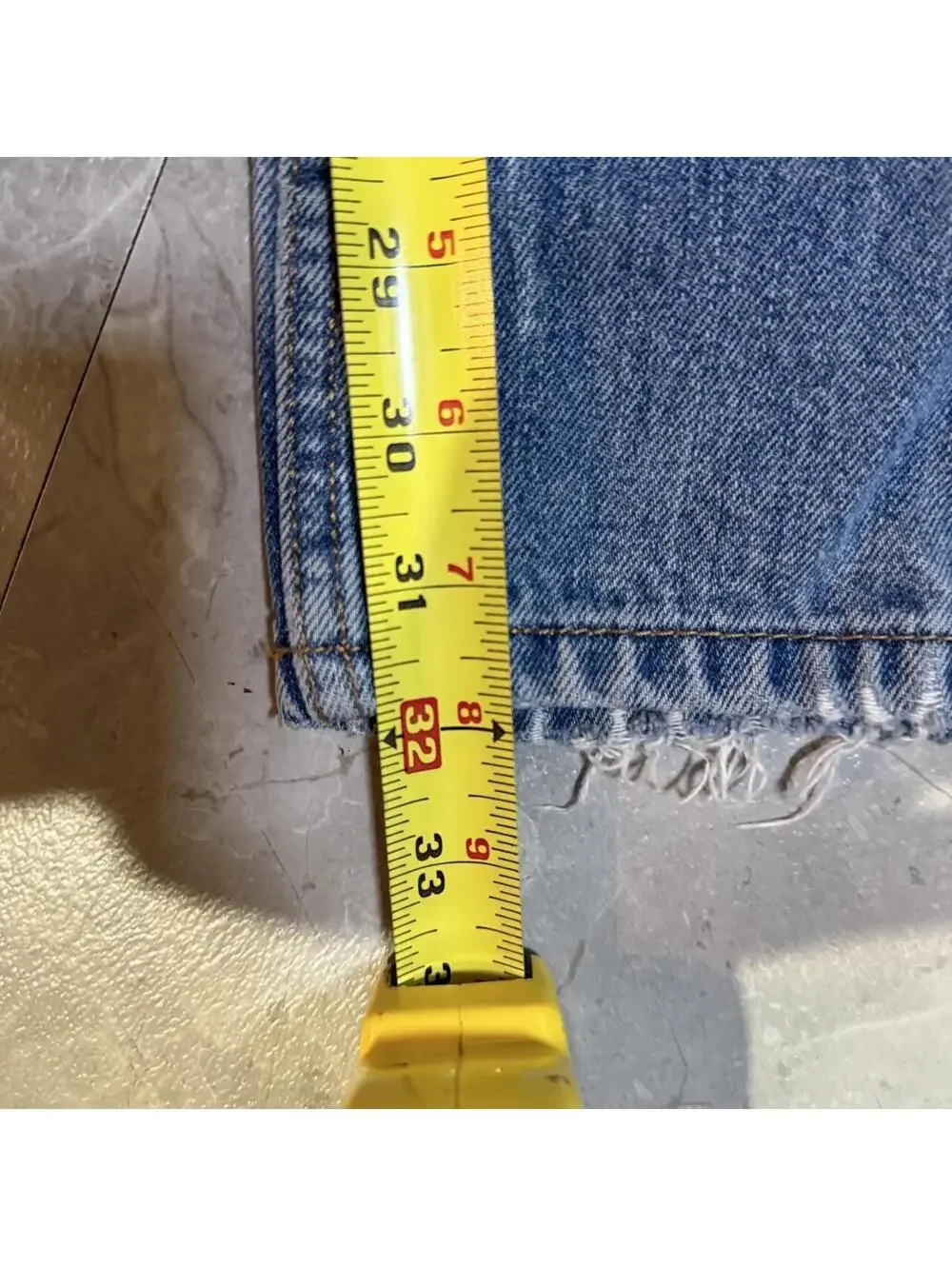 Levi’s 505 Regular Fit Light Wash Jeans 34x32